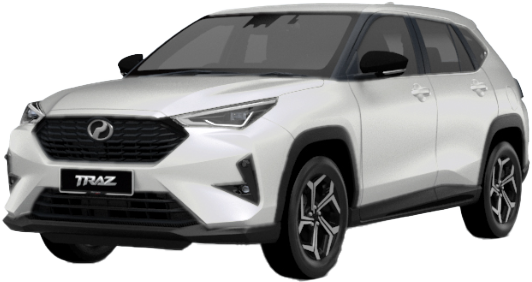 Perodua Traz Ivory White